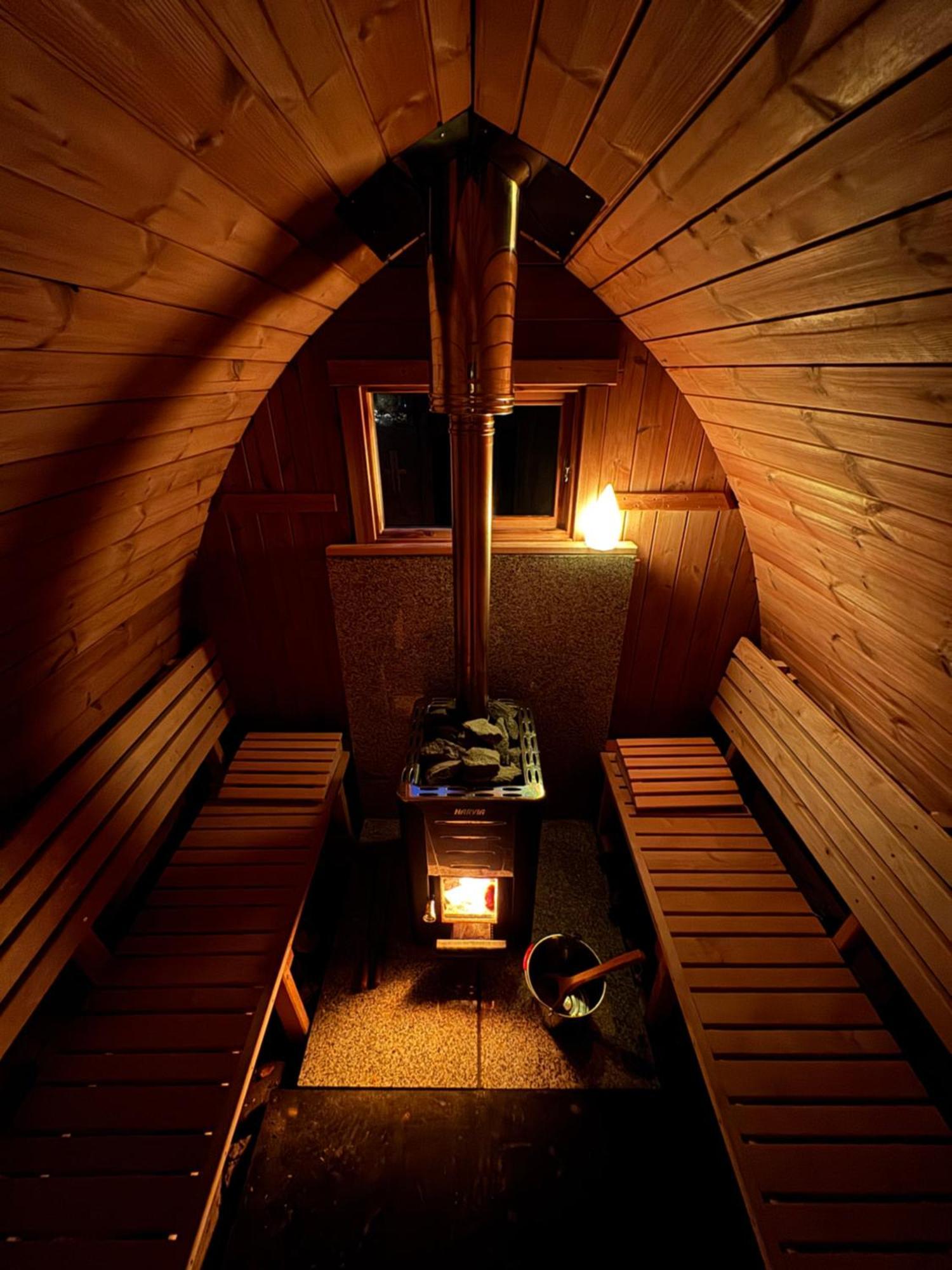 Lehmhaeuschen Mit Sauna Tangermünde エクステリア 写真